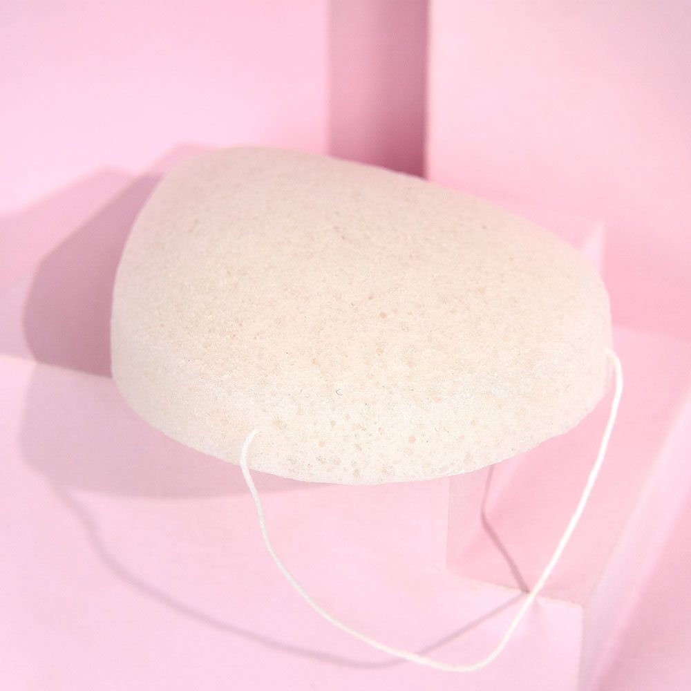 Brushworks Konjak Sponge For Mixed Skin (white)