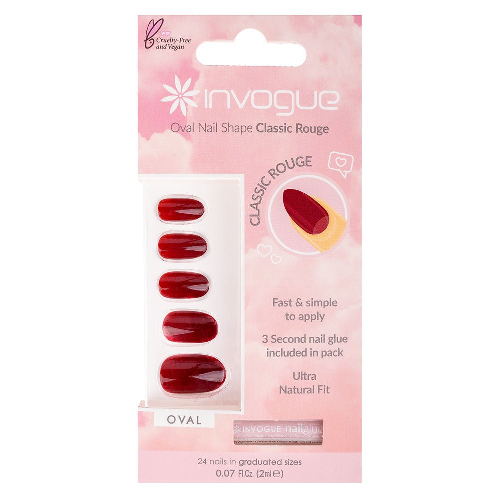 Invogue Rouge Acrylic Nails