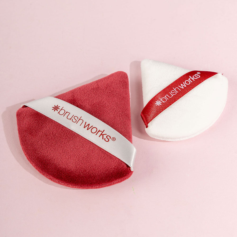 Brushworks Powder puff duo