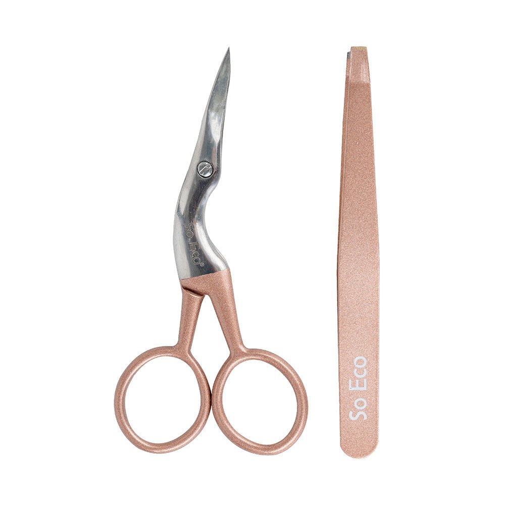 SOECO SHAPING BROW SCISSOR & TWEEZER