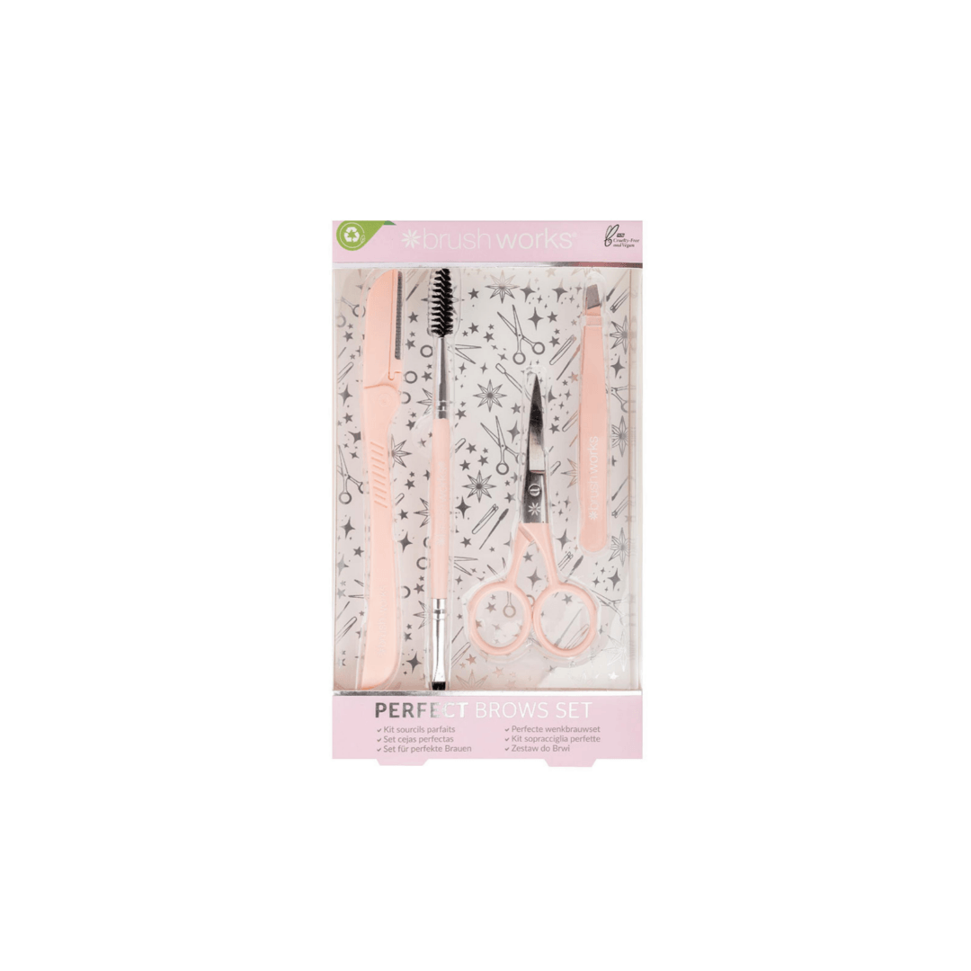 Brushworks Perfect Brow Set