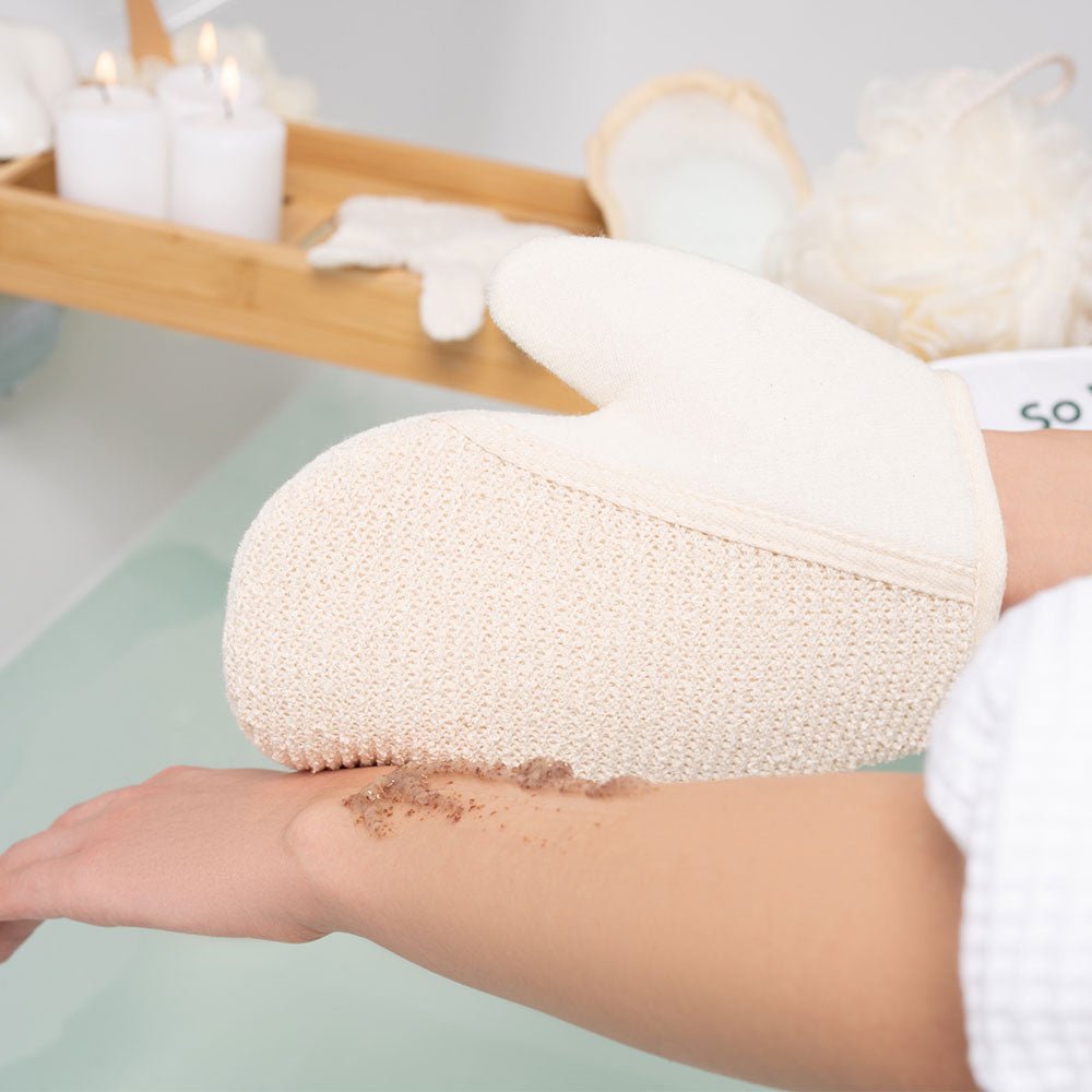 SoEco 2 IN 1 Exfoliating Gloves