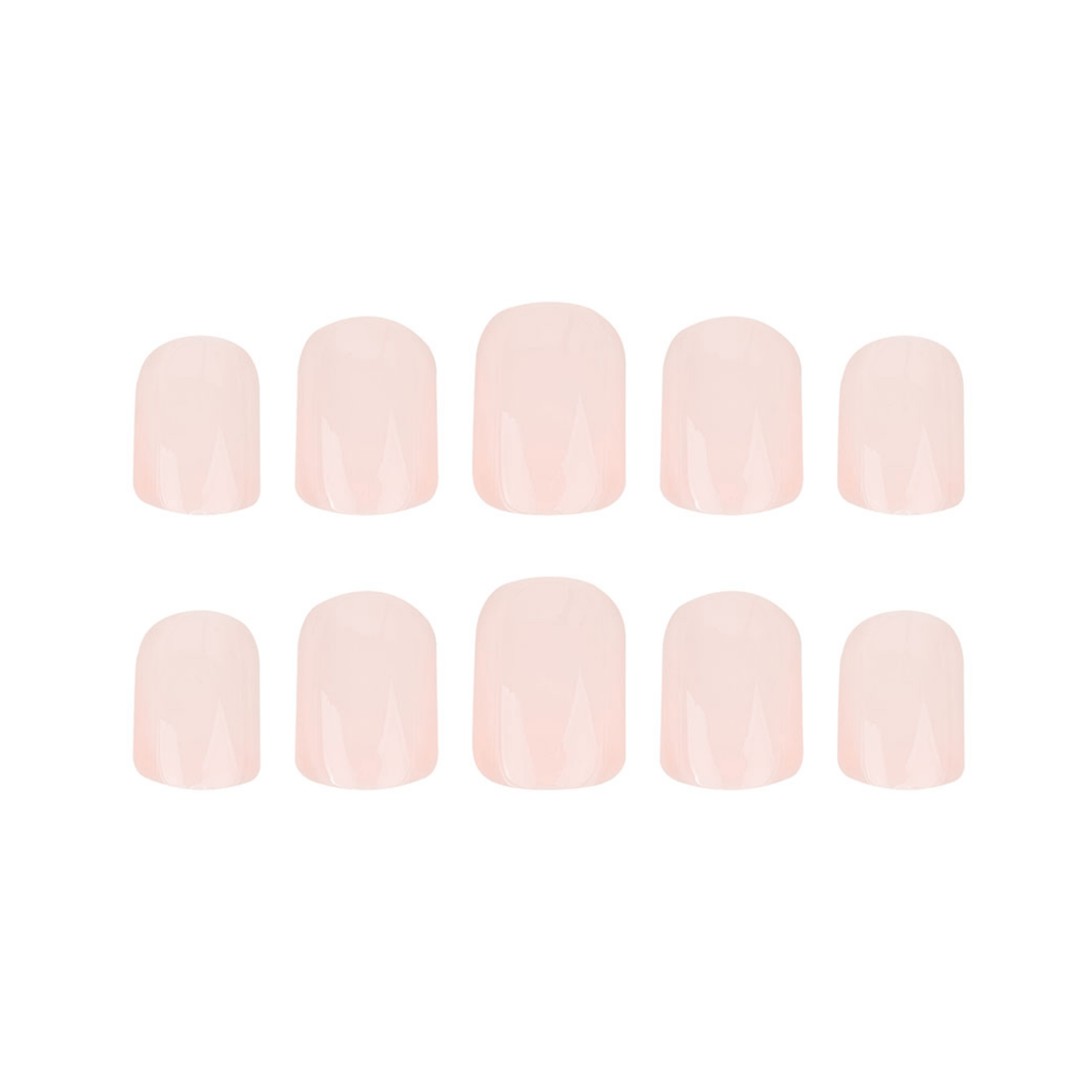 HQ Square Baby Pink Acrylic Nails