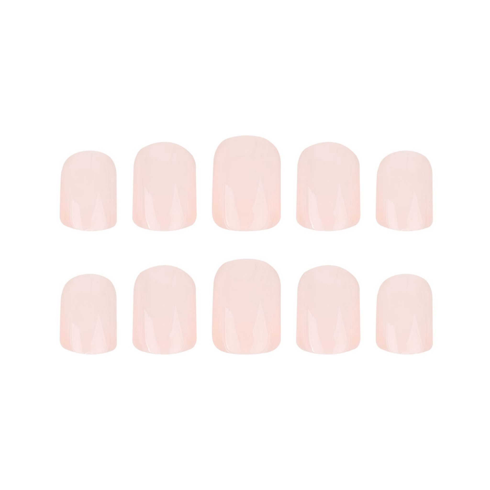 HQ Square Baby Pink Acrylic Nails
