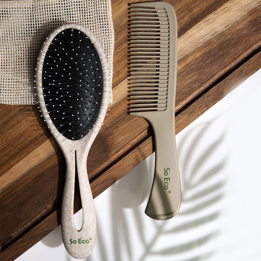 SoEco Detangling Cuscion Hair Set